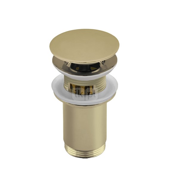 SPPMK00OP KOREK UM.KLIK-KLAK PŁASKI OKR.ZŁOTY