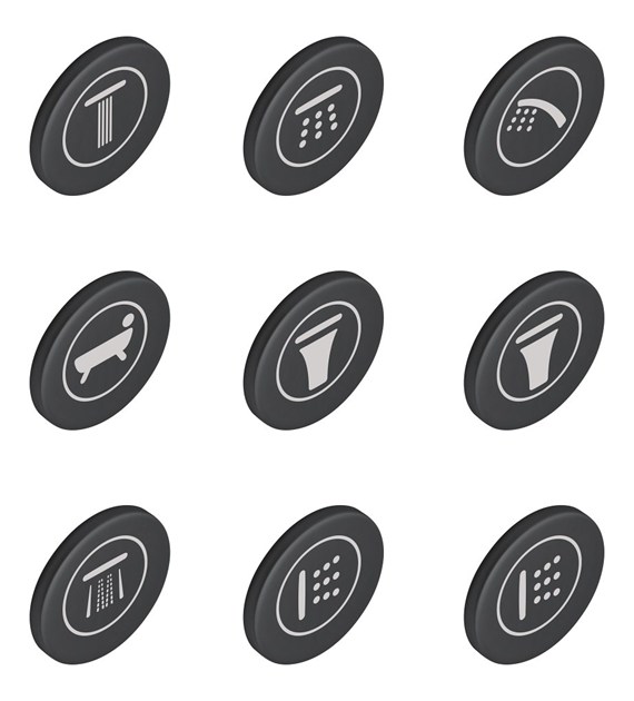 SMARTCONTROL ZESTAW NAKŁADEK NA PRZYCISKI OG