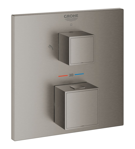 GROHTHERM CUBE BATERIA NATR TERM 2-DR BHG