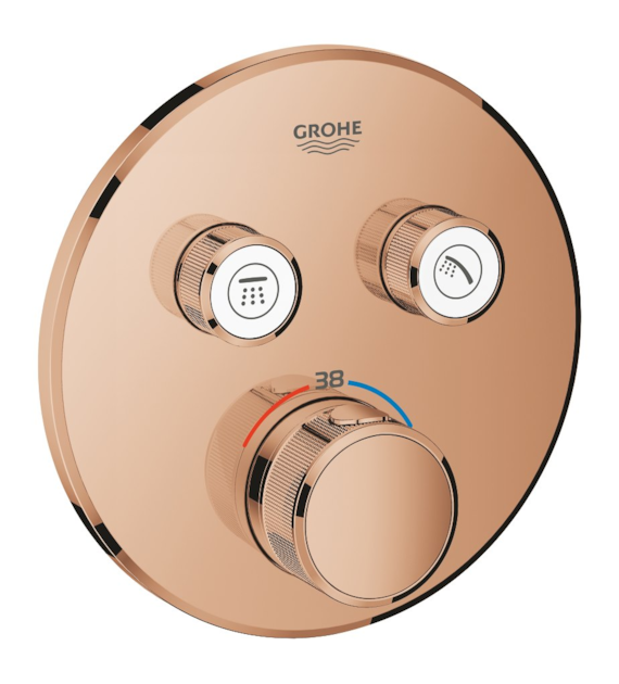 GROHTHERM SMARTCONTROL BATERIA TERM. 2-DR WS