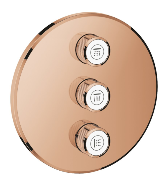 GROHTHERM SMARTCONTROL POTRÓJNY ZAWÓR ODC. WS