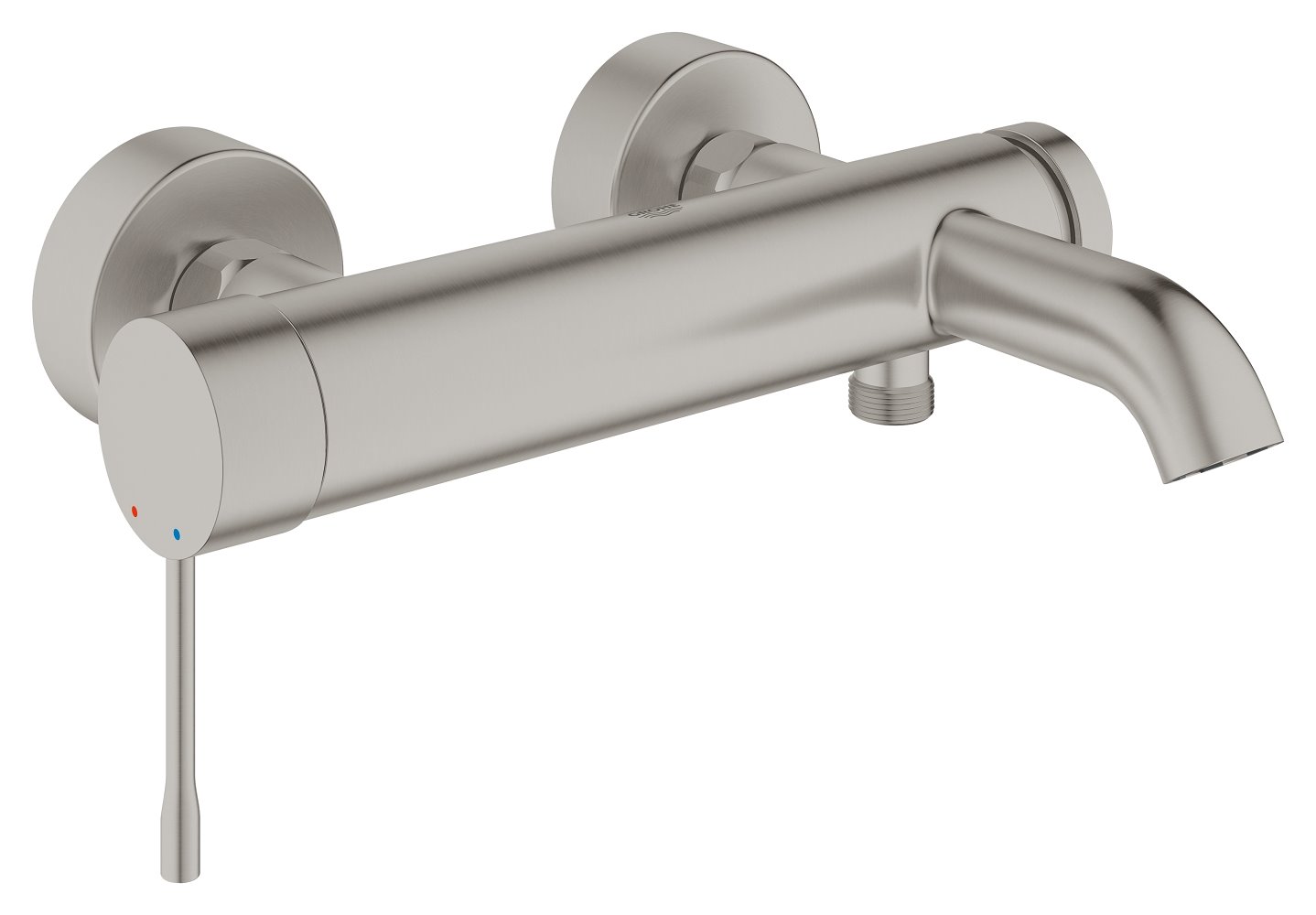 GROHE ESSENCE BATERIA WANNOWA ŚCIENNA STAL NIERDZ.