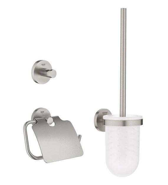 ESSENTIALS ZESTAW AKCESORIÓW ŁAZIENKOWYCH 3 W 1 SN