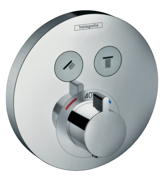 SHOWER SELECT S BATERIA TERM. 2 ODB. PT CHROM