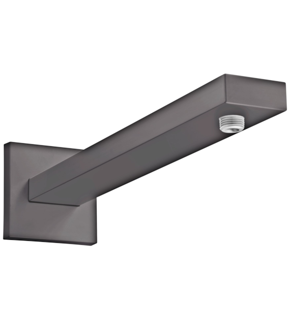 SQUARE RAMIE PRYSZNICOWE 38,9CM CZARNY MAT