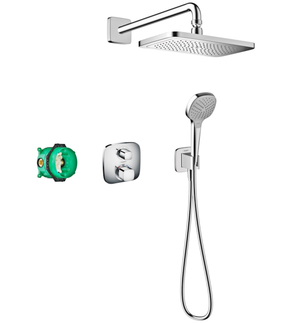 CROMA ZESTAW PRYSZNICOWY ECOSTAT E 1JET 28CM