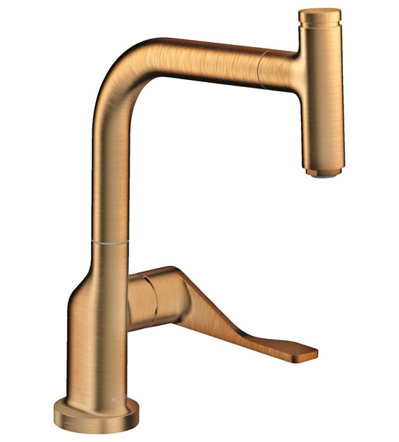 AXOR CITTERIO BAT KUCHENNA WYC. WYL BRĄZ SZCZOTK.