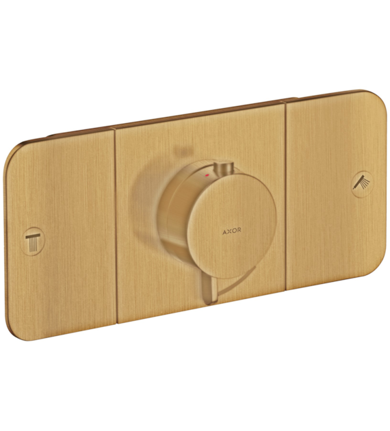AXOR ONE MODUL Z TERMOSTAT DO 2 ODB. BRĄZ SZCZOTK