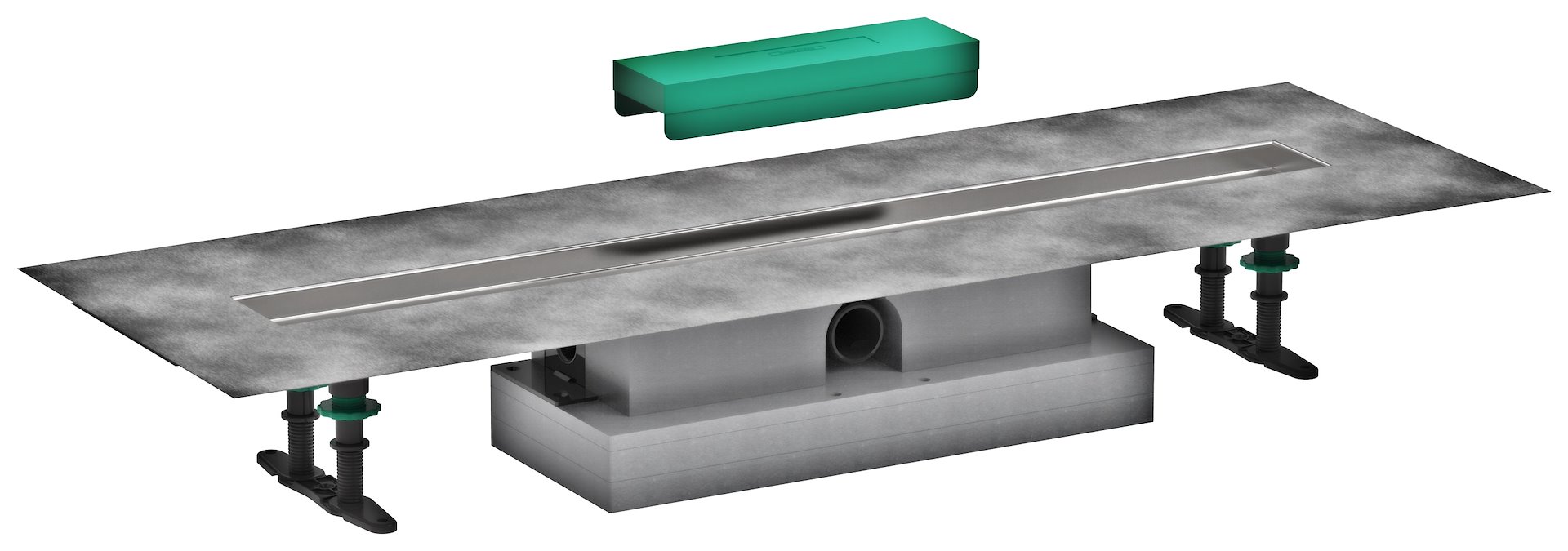 UBOX UNI. KOMPLETNY ZESTAW DO ODPŁYWÓW 800MM