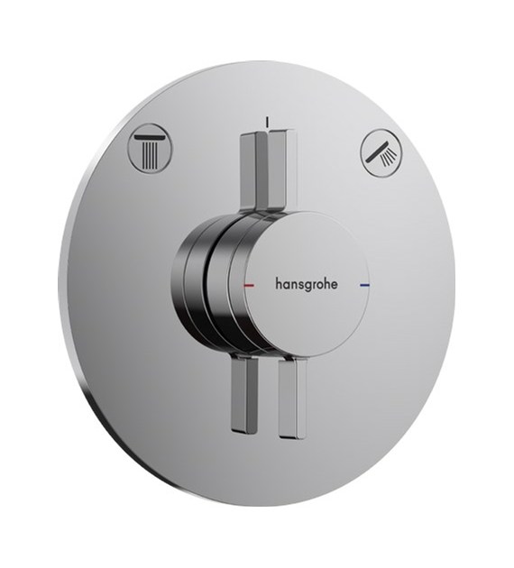 DUOTURN S BATERIA PODTYNKOWA Z MIESZ 2-F CHROM