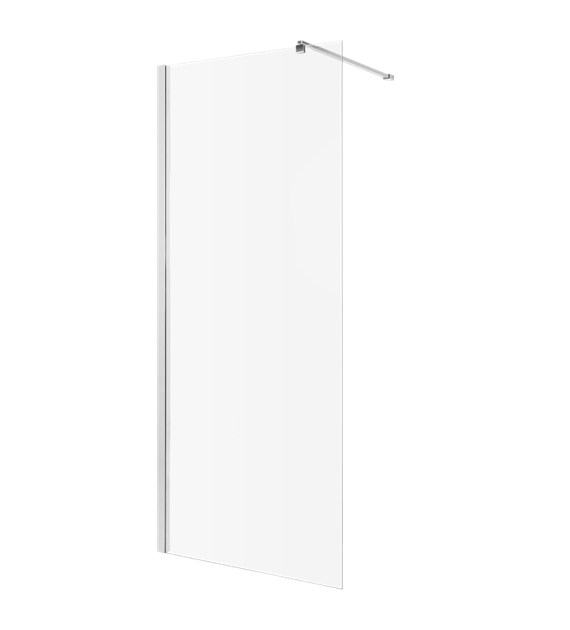 KABINA WALK-IN 100X200CM 8MM SG TREND CHROM/PRZEJ
