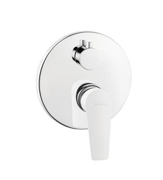 BATERIA PODTYNKOWA 2-F DOKOS BIALY CHROM