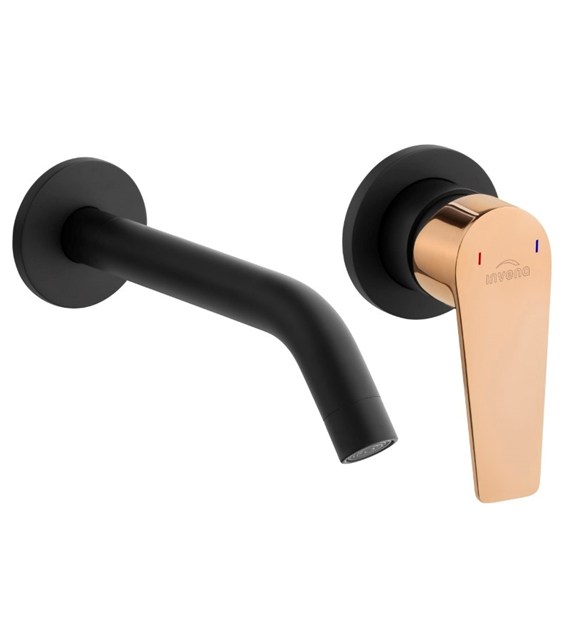 BATERIA UMYWALKOWA PODTYNKOWA MIDNIGHT CZARNY