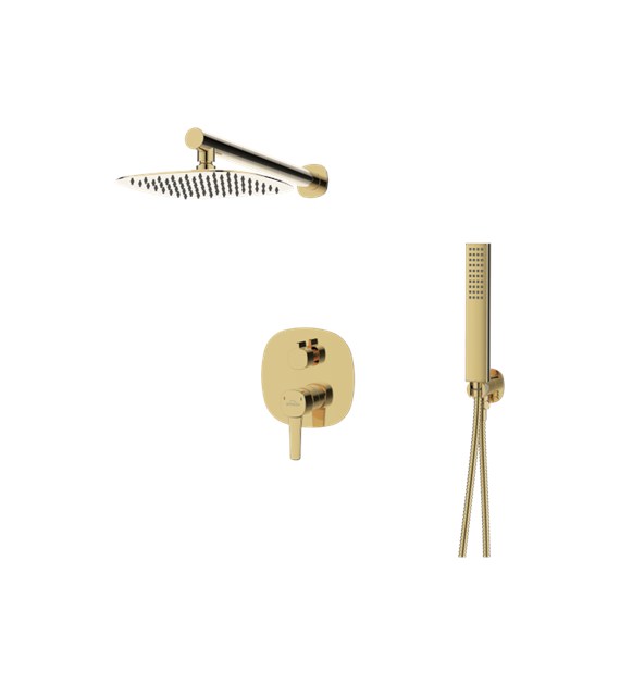 ZESTAW PODTYNKOWY Z BATERIA 2F GLAMOUR ZLOTY TREND