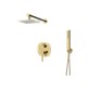 ZESTAW PODTYNKOWY Z BATERIA 2F GLAMOUR ZLOTY TREND