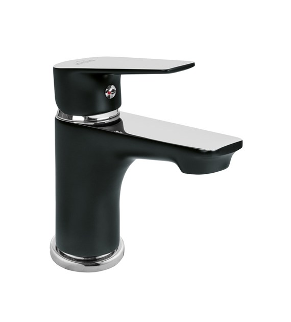 BATERIA UMYWALKOWA DOKOS CZARNA / CHROM