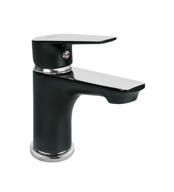 BATERIA UMYWALKOWA DOKOS CZARNA / CHROM