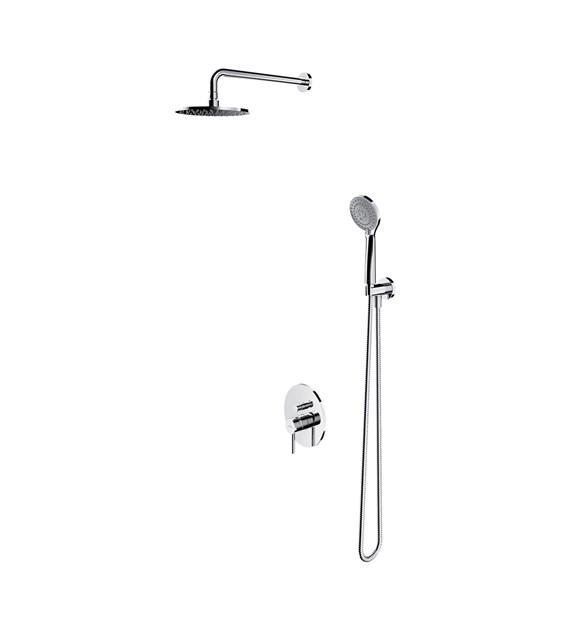 Y SYSTEM PRYSZNICOWY PODTYNKOWY CHROM