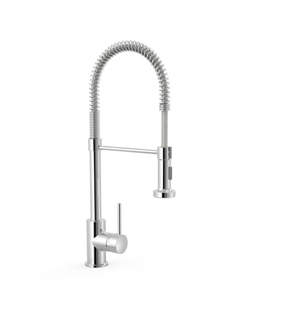 BATERIA ZLEW. 1UCH Z WYC. WYLEWKĄ CHROM