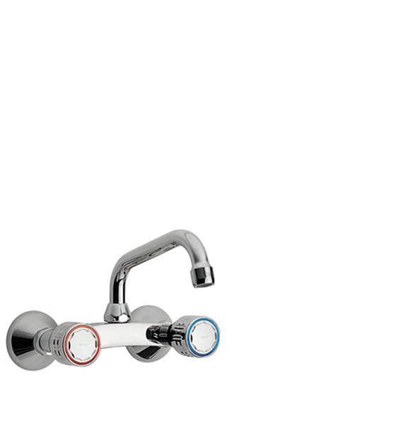 KUCHNIA BATERIA DWUUCHWYTOWA ŚCIENNA KUCHENNA