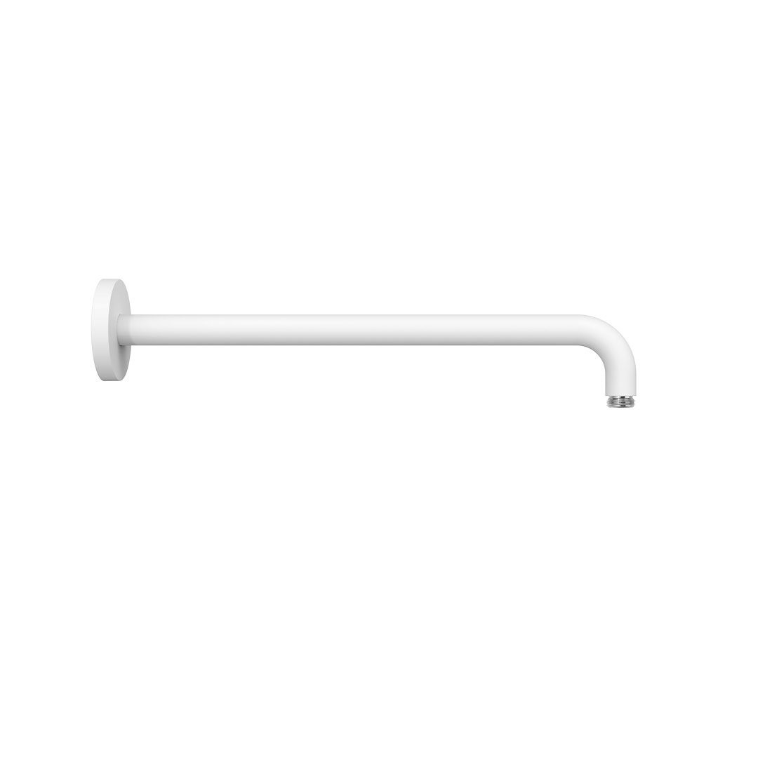 RAMIE NATRYSKU 40CM BIAŁY MAT