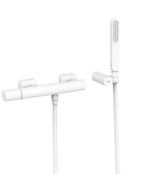 LOFT-TRES BATERIA NATRYSKOWA Z POKRETLEM BIAŁY MAT