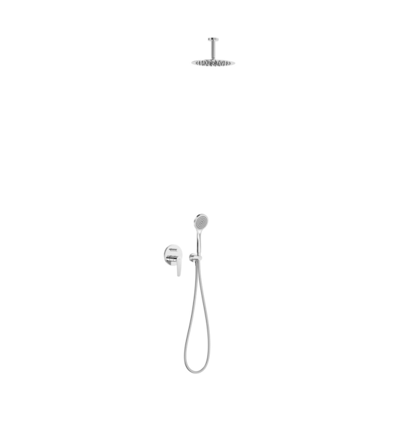 FLAT-TRES ZESTAW NATRYSKOWY Z BATERIA PODTYNKOWA