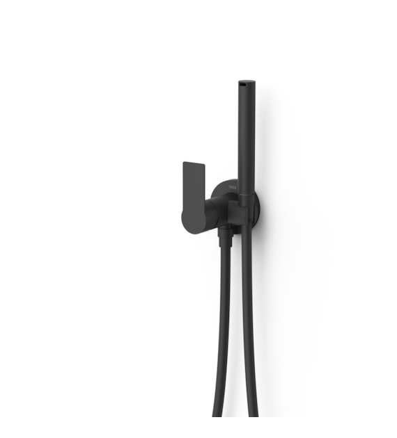 LOFT-COLORS BATERIA PODT. BIDET/WC CZARNY MAT