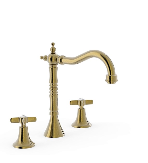 CLASIC BATERIA 2-UCHW. STOJĄCA UMYW. MOS. ANT.