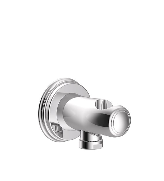 CLASIC UCHWYT Z PRZYŁĄCZEM CHROM