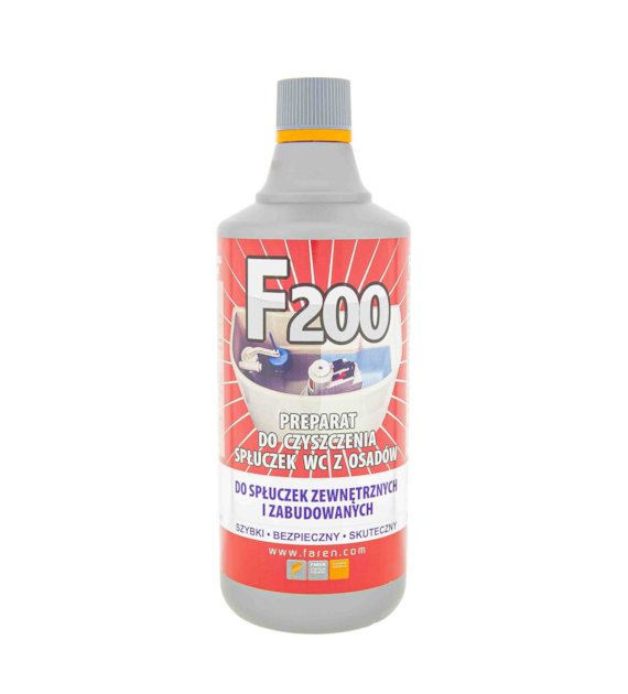 F200 SRODEK DO CZYSZCZENIA SPŁUCZEK WC