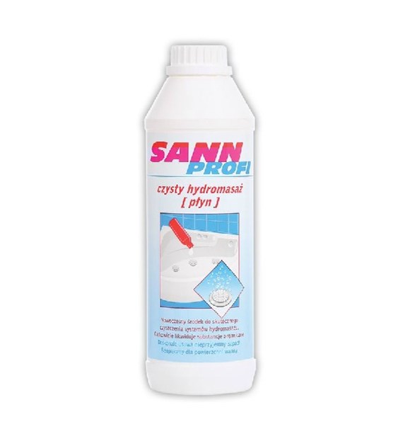 SANN PROFI CZYSTY HYDROMASAZ- PLYN 1L