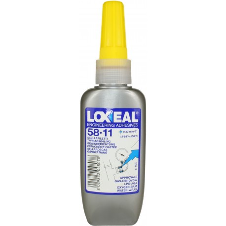 KLEJ DO POLACZEN GWINT. LOXEAL 50ML