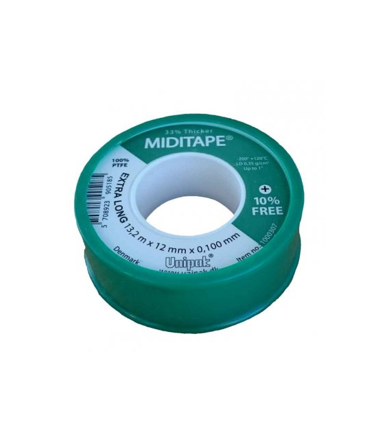 TASMA TEFLONOWA MIDITAPE 13,2MMX12MX0,1MM