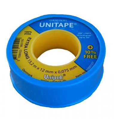 TASMA TEFLONOWA UNITAPE 12MMx12MMX0,075MM