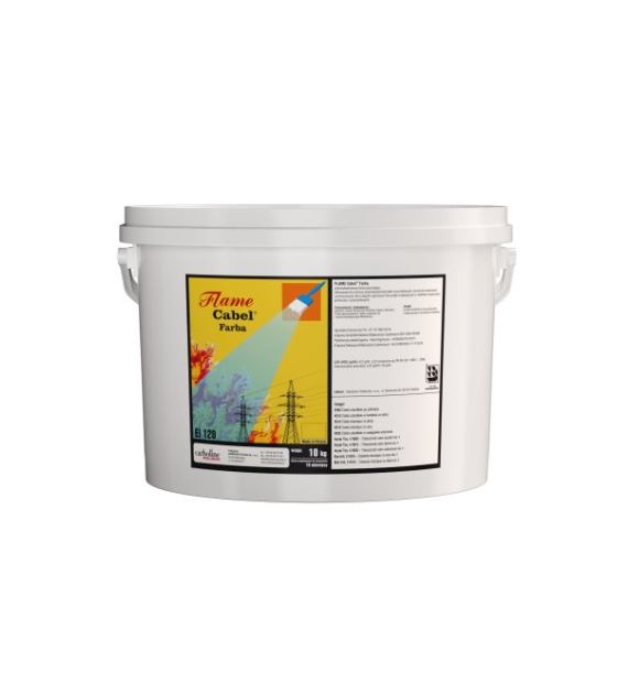 FLAME CABEL FARBA PECZNIEJACA OGNIOCHRONNA 10KG