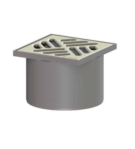 KESSEL NASADA Z ABS 100MM X 100MM BEZ SRUB