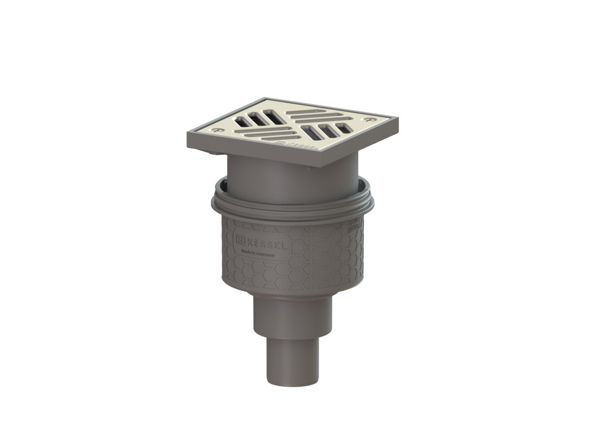 KORPUS PRACTICUS DN50 ODPLYW PIONOWY KRATKA NRDZ