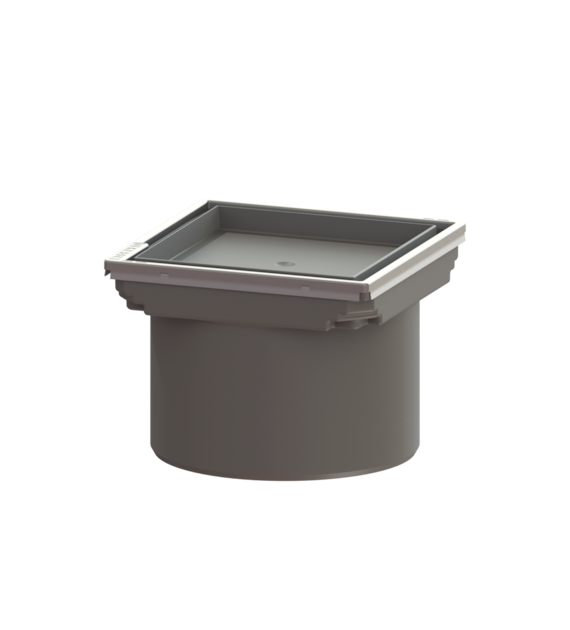 KESSEL NASADA POD PLYTKI 110X100 SYST.125 / 48211