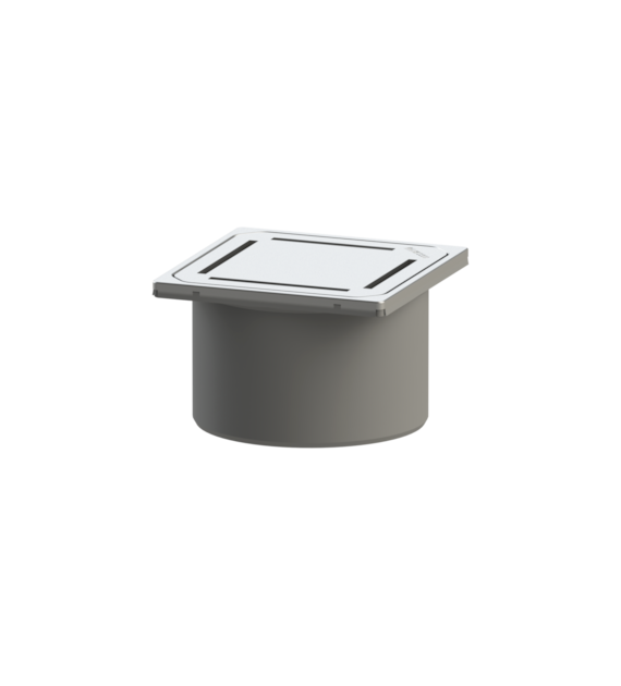 KESSEL NASADA POD PLYTKI 120X120 SYST.125 / 48218