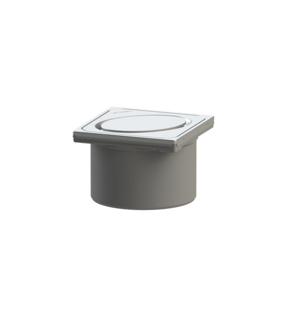 KESSEL NASADA POD PLYTKI 120X120 SYST.125 / 48226