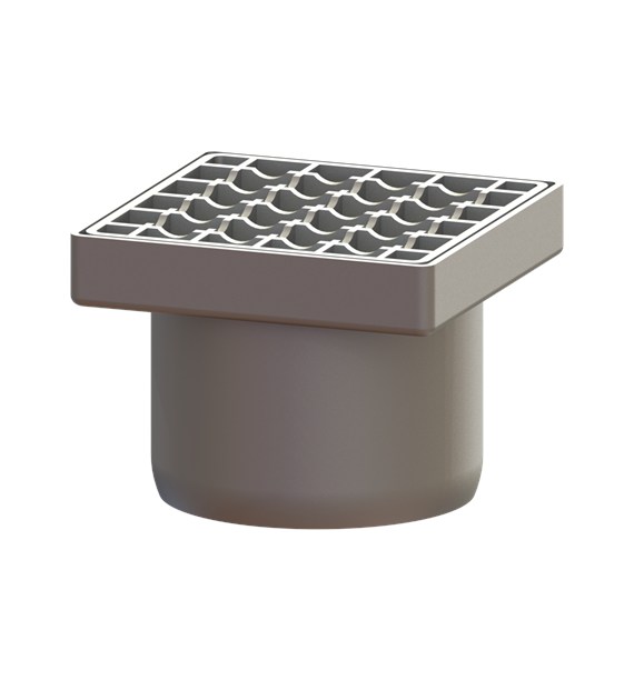 KESSEL NASADA S125 RUSZT KRATOWY 138X138