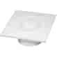 WINKIEL KRATKA DOLNA DN50 15X15 BIALA / C101B