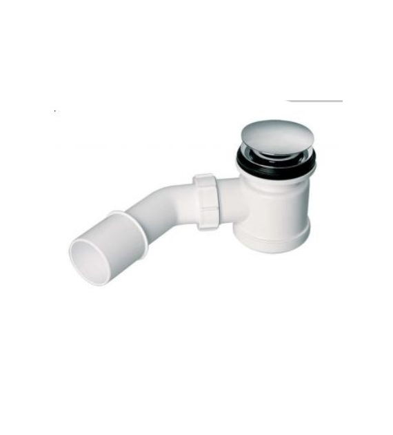 SYFON BRODZIK KLIK-KLAK 50MM CHROM MOSIADZ