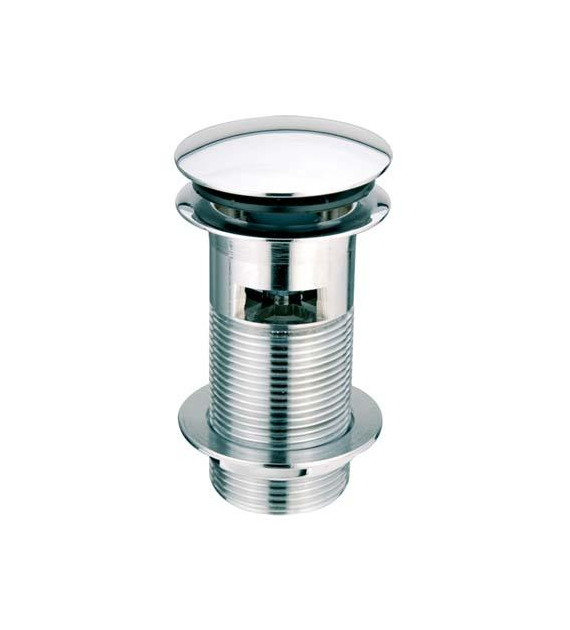 KOREK KLIK-KLAK 11/4X60MM Z PRZELEW CHROM OKRAGLY