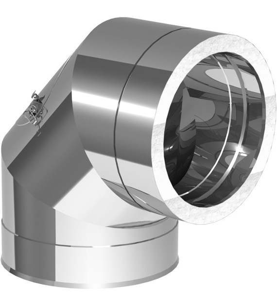 KOLANO 90st. 130 Z REWIZJA / PODCISNIENIE