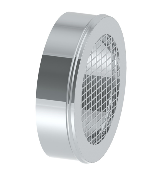 ZAKONCZENIE Z SIATKA MONTOWANE NA ZYCE 160MM