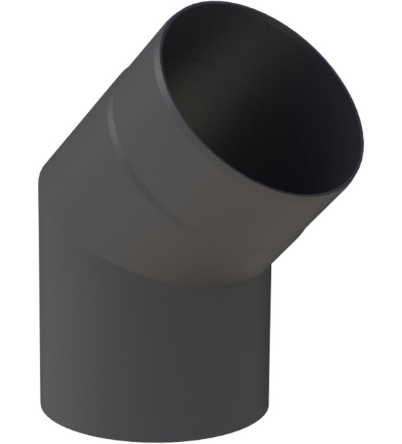 FERROLUX KOLANO 45st. 120 CZARNY
