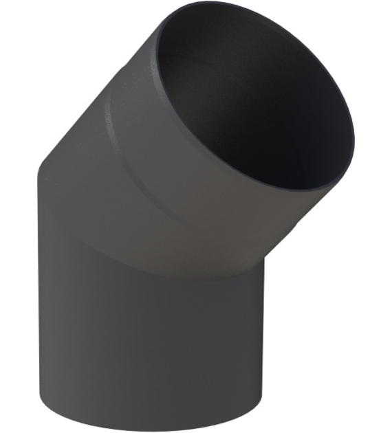 FERROLUX KOLANO 45st. 180 CZARNY