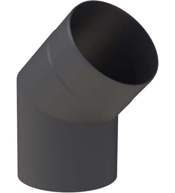 FERROLUX KOLANO 45st. 250 CZARNY